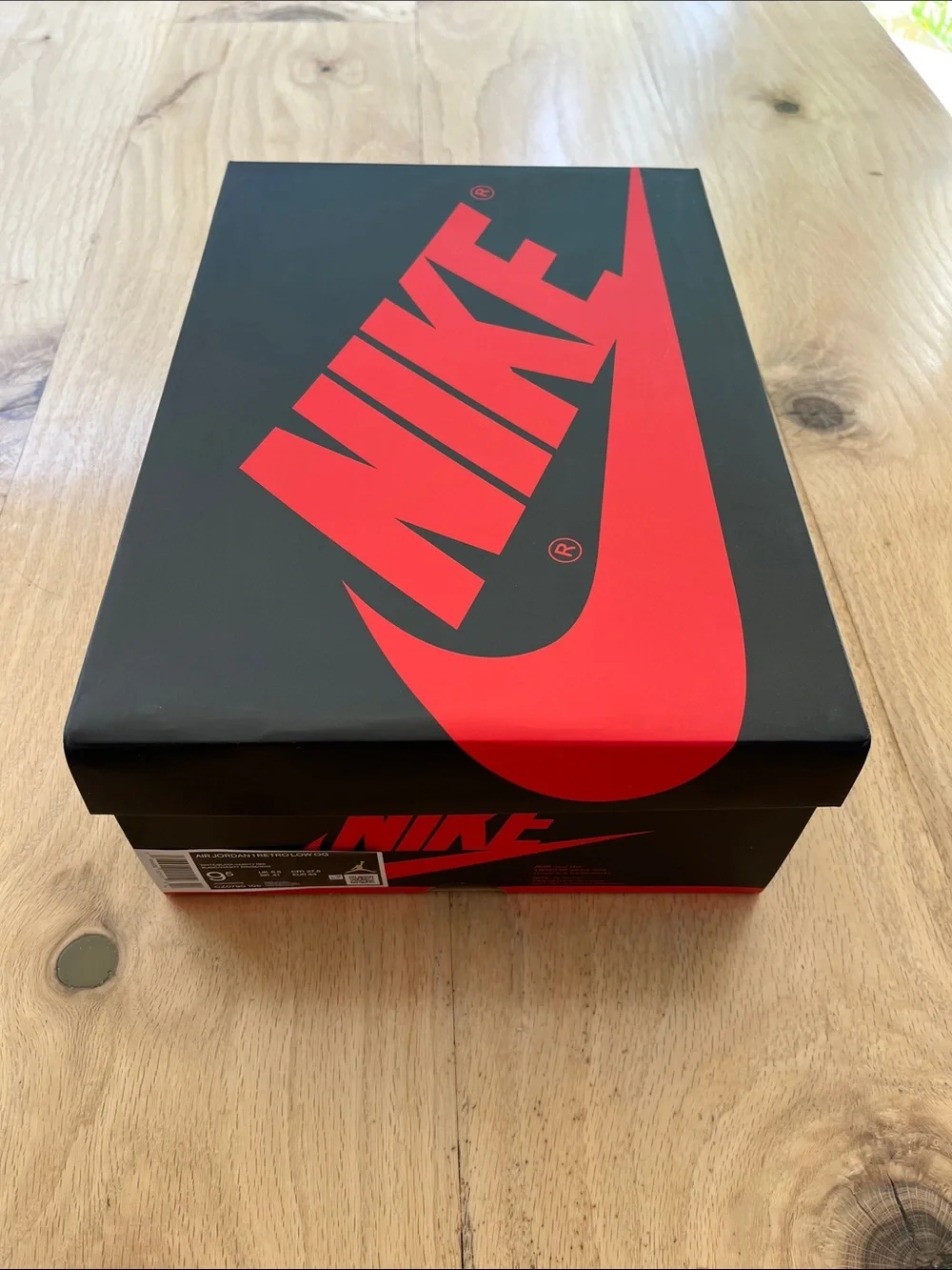 Nike Air Jordan 1 Retro Low OG “Black Toe”